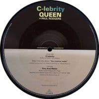 QUEEN + PAUL RODGERS C-lebrity Vinyl Record 7 Inch Parlophone 2008 Picture Disc